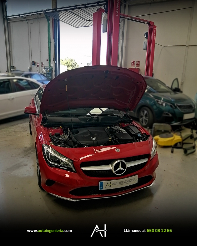 Reprogramación de motor Mercedes CLA Reprogramación de motor Mercedes CLA